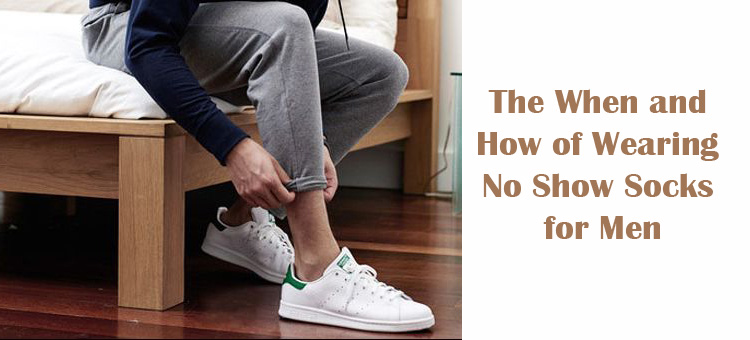 Guys wearing no show socks on sale